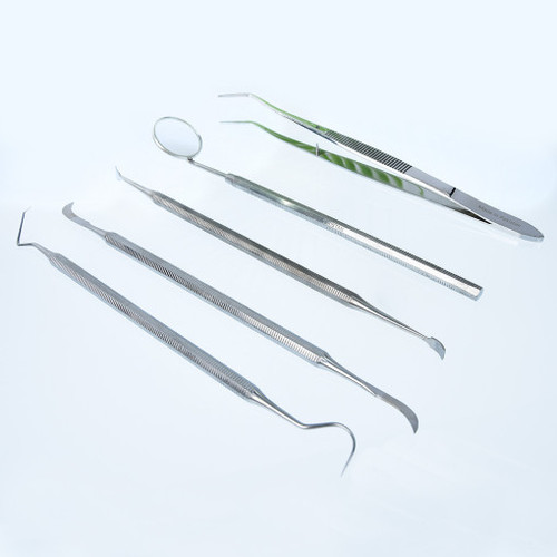 우주헬스케어 - 셀프 치석 관리 치과핀셋 스켈링 도구 치경 치아관리